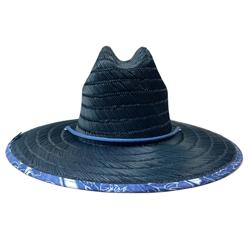 Marineblauwe strohoeden